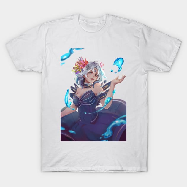 Ocean princess T-Shirt by Atin